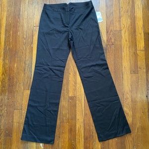 NWT DKNY City Stretch Slacks Womens Size 6 Gray